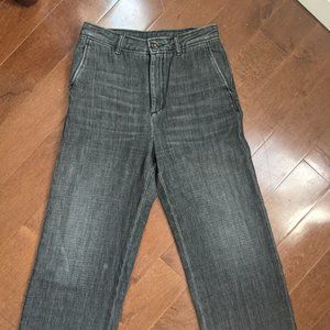 Leon & Harper High-rise wide-legged cropped pants